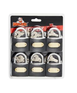 Padlock - Iron - 6k/A - 50mm - Pack of 6 - 97031099