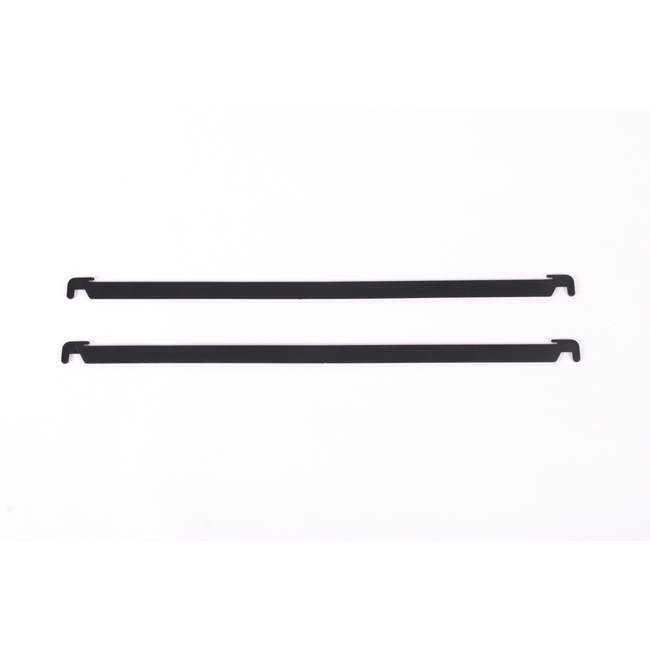Rail Clip - Paper Filing - Plastic - 34 x 1 cm - Black - Pack of 1000 - 010RCL