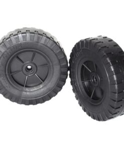 Plastic Wheels - Polypropylene - 100mm ⌀ - Pack of 2 - JEEP100