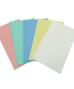 Non Woven Wipes - HACCP - (5 Packs of 50) - Red - WR_19