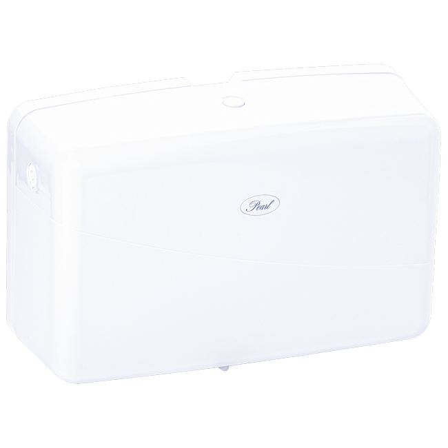Toilet Paper Dispenser - Manual - Twin Jumbo Roll - Pearl - White - TR_01