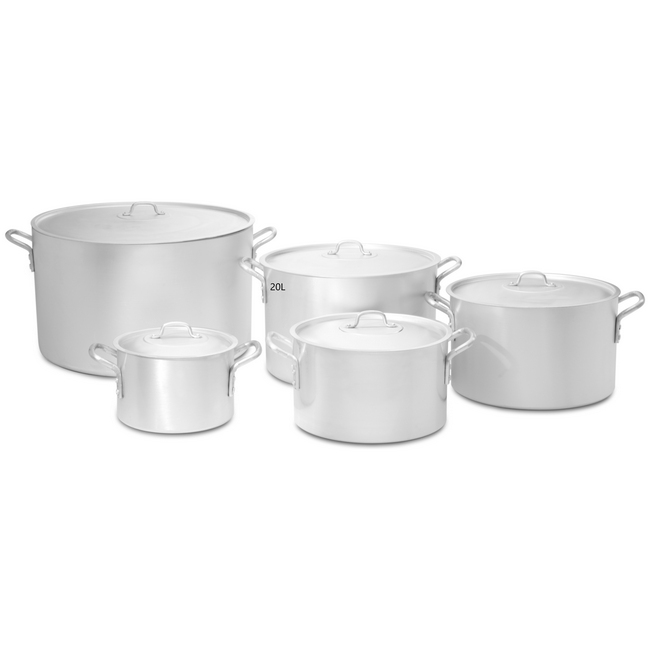 Casserole Pot with Lid - Caterpride - Aluminium - 20L - 790020