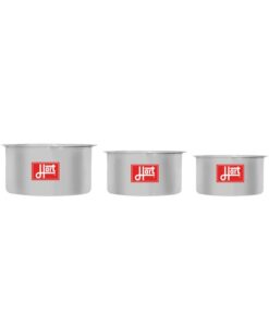 Pots with Lids - Combination - 6 Piece - Hart - Sufuria - 250mm - 305mm - 360mm Pots - Pack of 2 - 701300