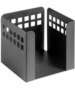 Paper Cube - Square Punch Steel Range - Metal - 10.5 x 10.5 x 10.5 cm - Colour Options - 424BL