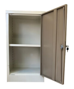 Stationery Cupboard - Space Saver - 1 Shelf - 90 x 48 x 45 cm - SC006-ivorykaroo