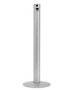 Ash Pillar Bin - Floor Standing - Stainless Steel - 90 Ø x 1200 (H) mm - 055SS
