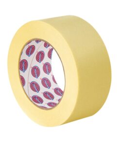 Masking Tape - Automotive - MSK 80 - Yellow - 12mm x 40m - Box of 72 - Pack of 72 - 1000006036
