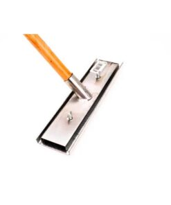 Wax Applicator Steel Frame with Wooden Handle - 40cm