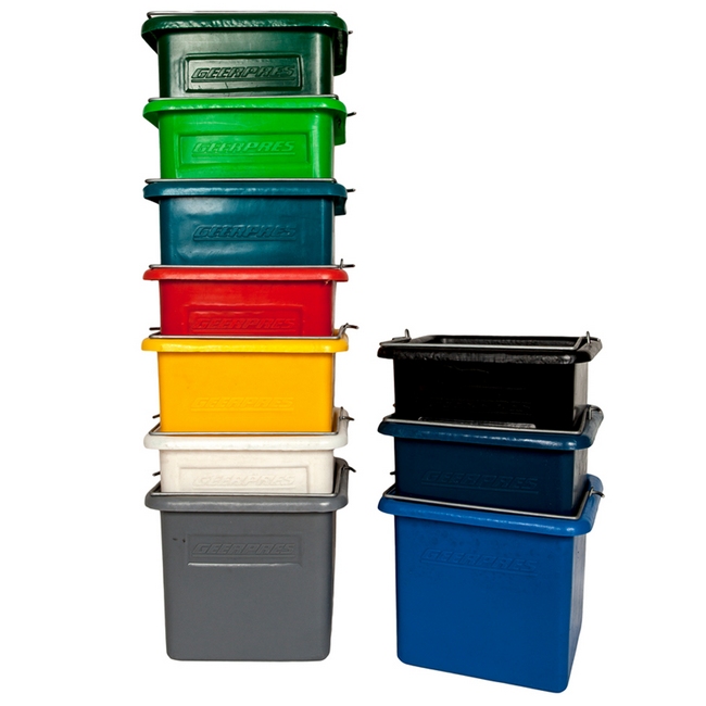 25L Plastic Bucket -With Steel Handle - Colour Options