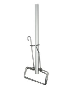 Fan Mop Holder Spring Clip with Aluminium Handle - 25mm x 1.5m