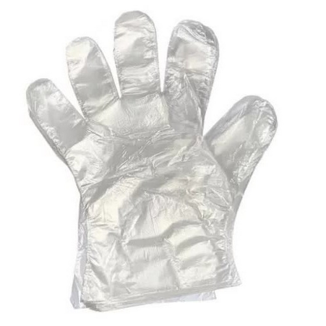 Disposable Deli Glove - Gloves for Cooking, Cleaning, Hair Dye, Food Handling - One Size Fits Most - Pack of 100