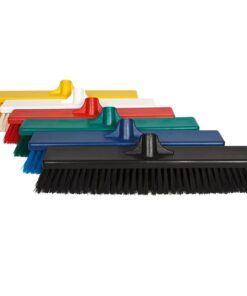 450mm Hard Hygiene Broom Head - Colour Options