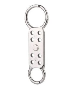 Lockout Hasp - Aluminium - Dual Jaw Clearance - Holds 8 Locks - 15.2 x 5.5cm