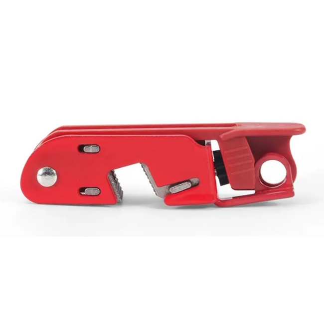 Lockout Circuit Breaker - Grip Tight - Small - Steel - Red - 9 x 4.5 x 2cm