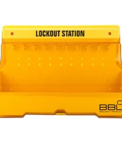 Lockout Station - Holds 20 Locks and Devices - 57.4 x 10.8 x 39.6 cm