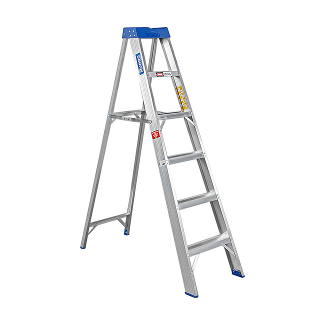 Aluminium Step Ladder - Single Sided - A-Frame - Medium Duty - SANS 50131 - 6-Step - 1.8m