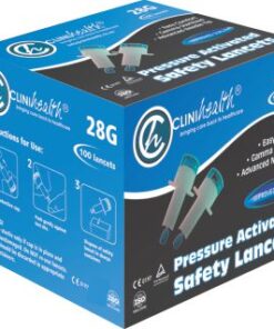 Lancets Safety 28G CliniHealth – 100s