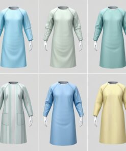 gambar surgical gown