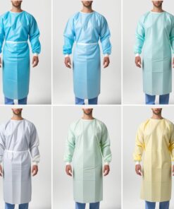 polyester surgical gown