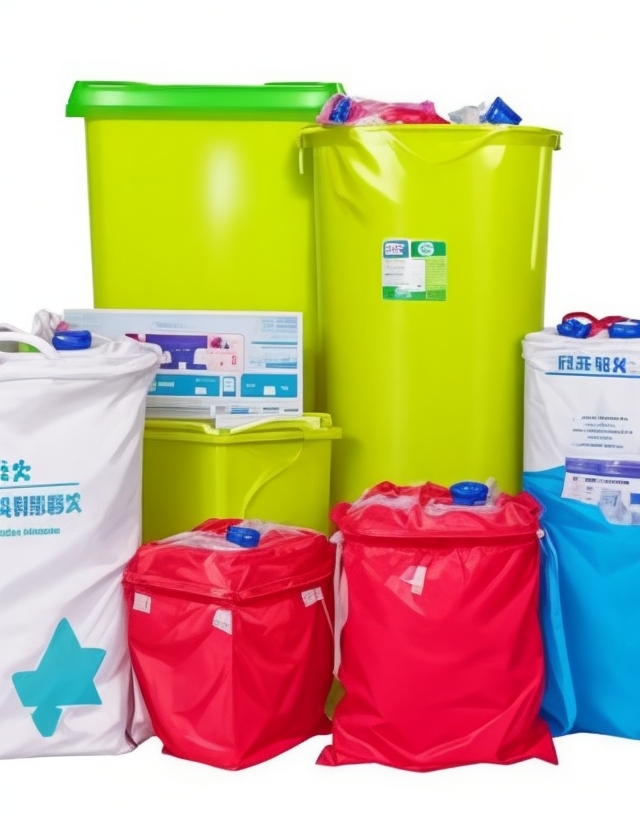 chemical waste bags