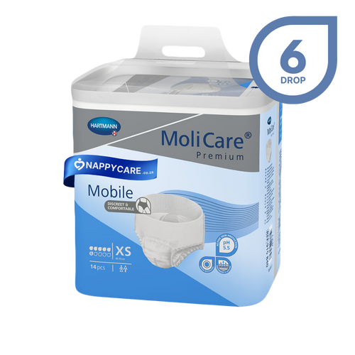 Molicare Premium Mobile Pull-Ups Pants (6 Drop)
