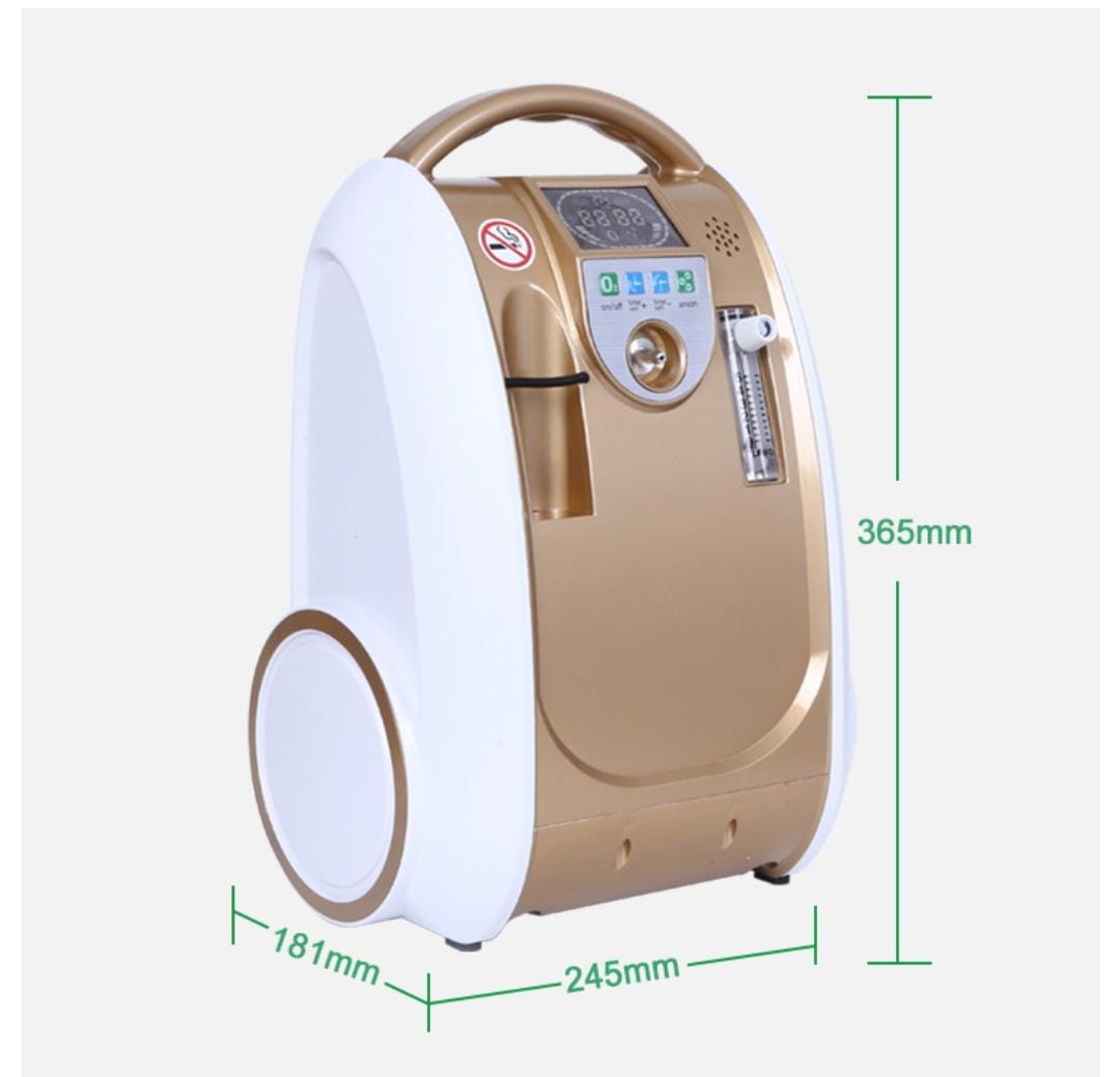 olive 5l oxygen concentrator – battery backup