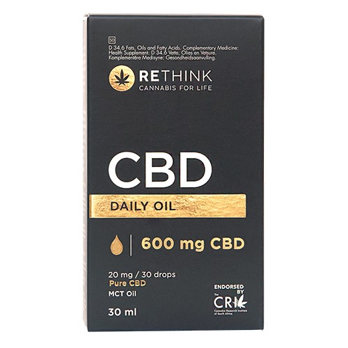 Rethink Cbd Daily Oil 600 mg 30ml
