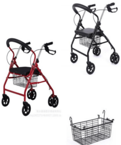 rollator + basket