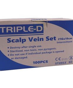 Scalp Vein Set Intermittent 21g 19cm – 100