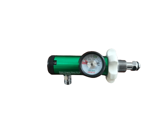 oxygen bullnose regulator (single gauge)