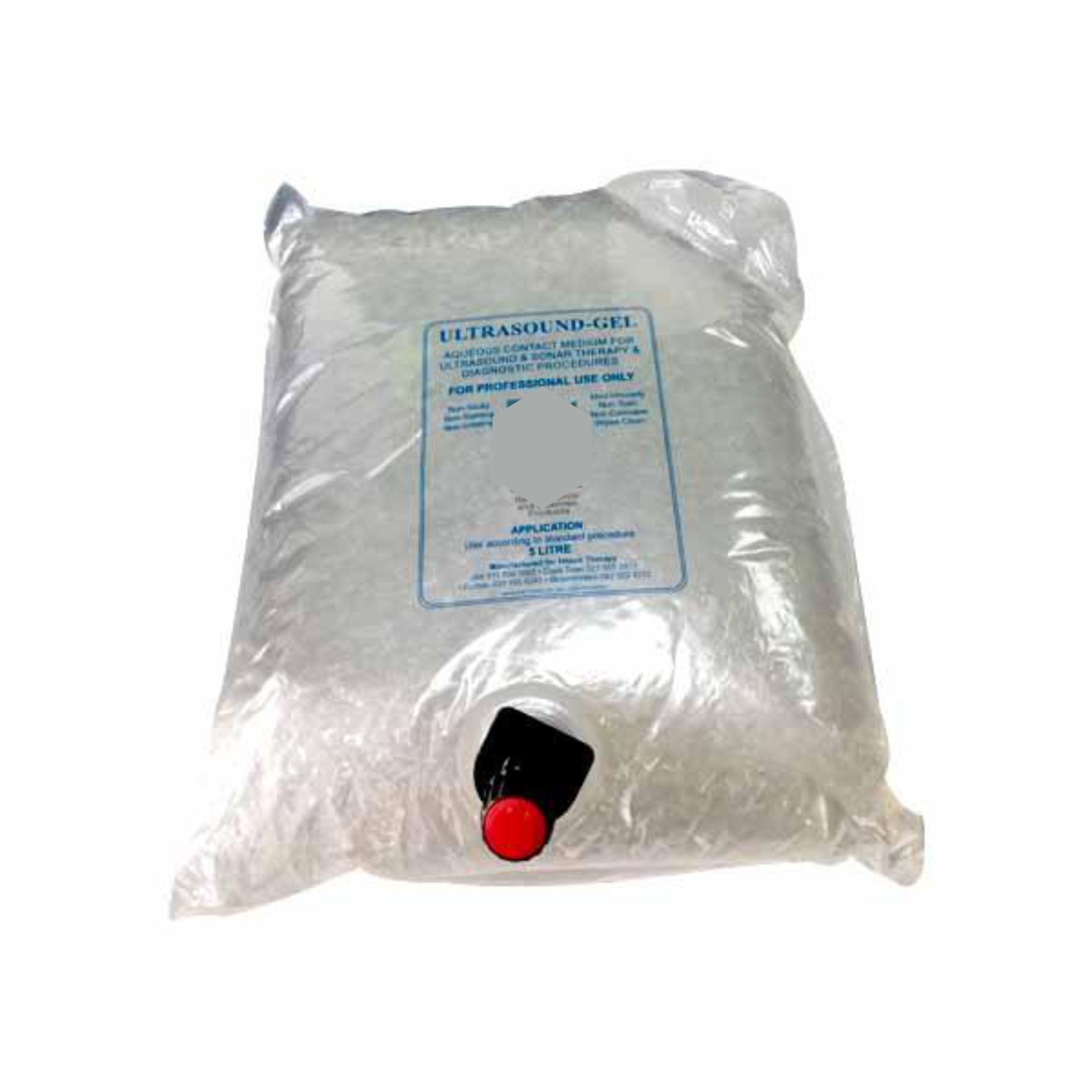 Ultrasound Gel 5L (Clear) in Dispenser Bag