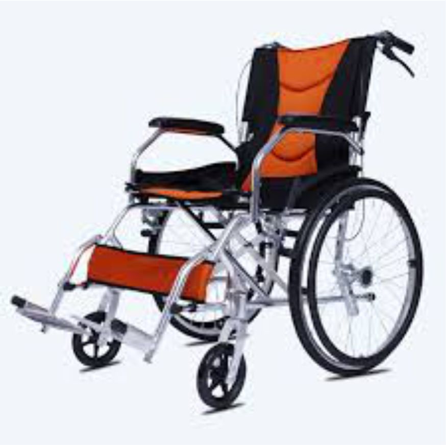 Wheelchair Aluminum – Lightweight Blue