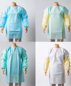 Bulk Disposable Isolation Gown large