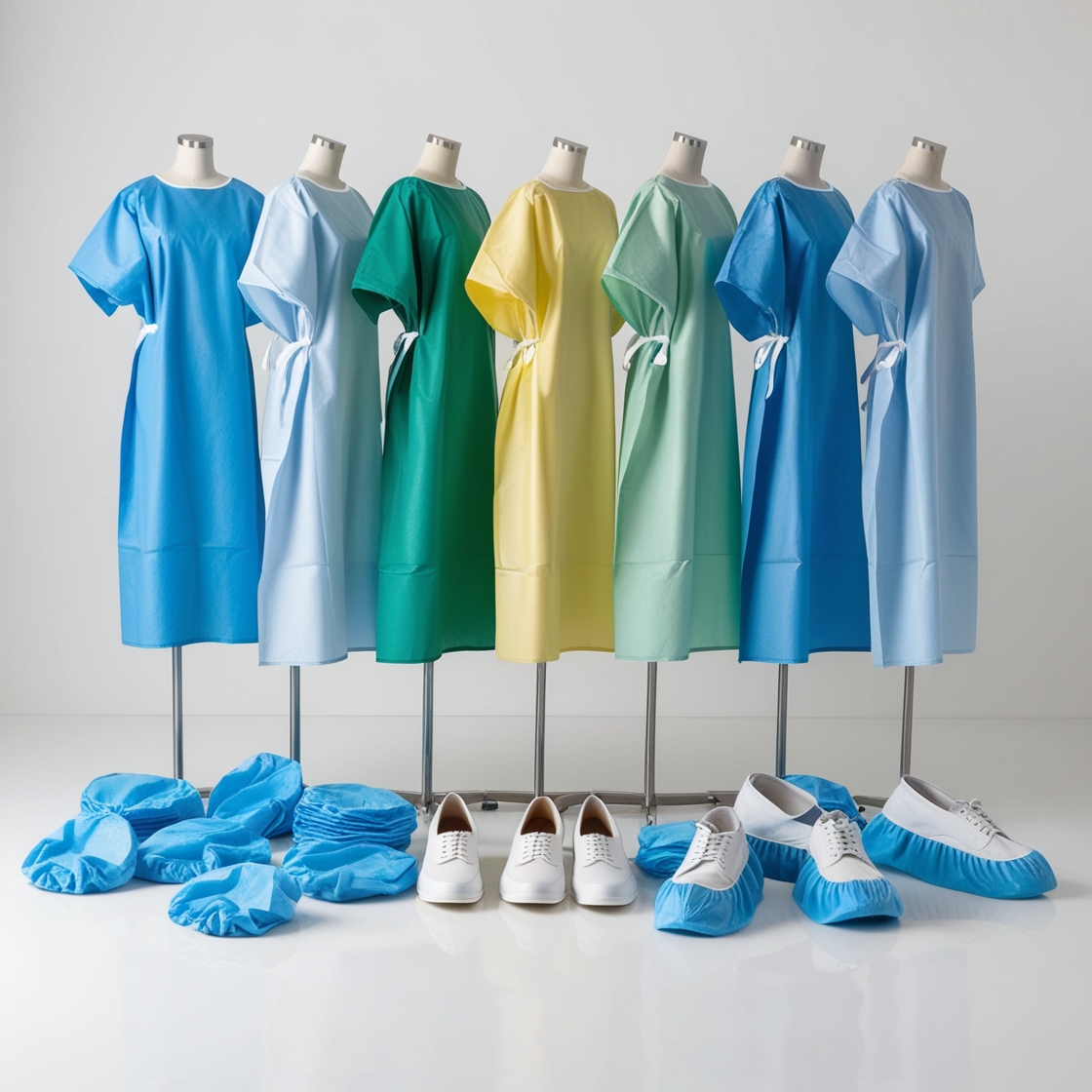 Disposable examination gown (40gsm)
