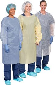 black surgical gowns - Image 3