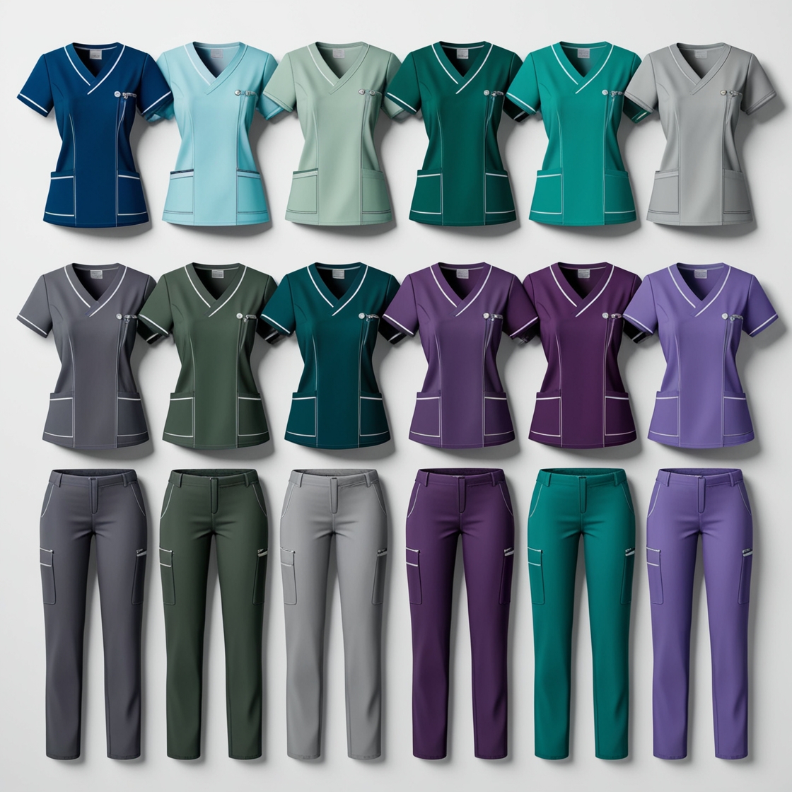 fancy scrubs for nurses