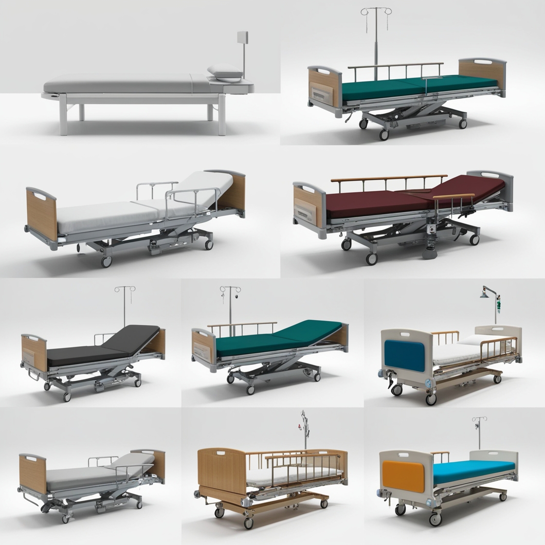 Medical diagnostic bed