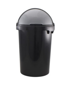 50L Black Dustbin