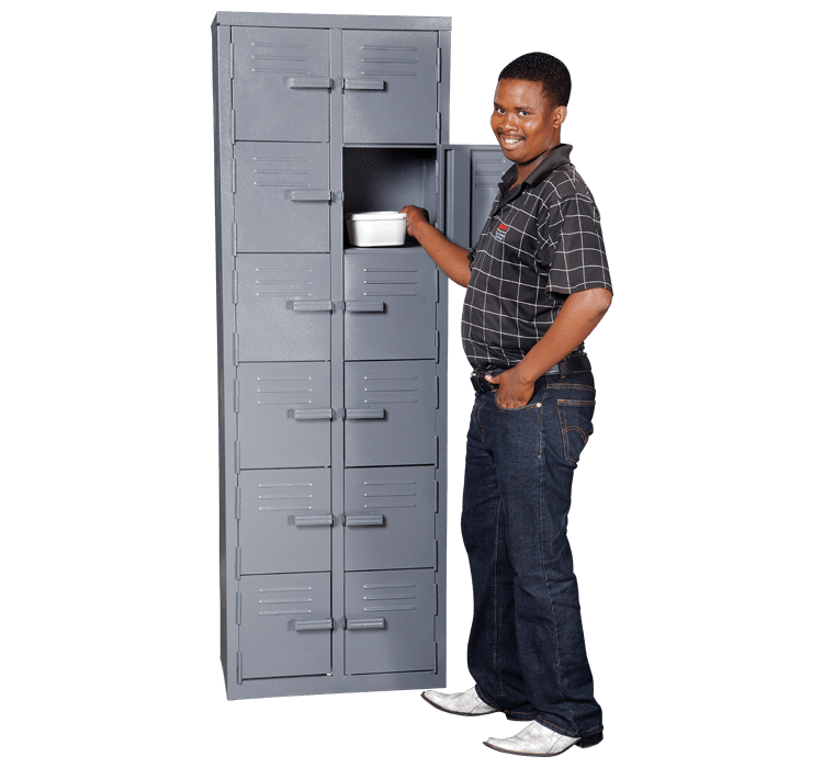 12 Compartment Locker