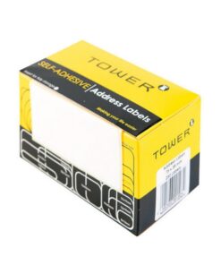 Address Label - 75 x 38 mm - White - 1 Box - A7538