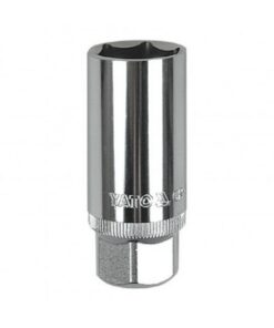 Spark Plug Socket - Chrome Vanadium - 1/2" Connector - 16mm - YT-1253