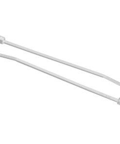 Cable Ties - 198 x 4.7 mm - White - Pack of 100 - TOOC125W
