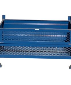 Stillage Bin - Stackable Steel Bin - Half Drop Side - Blue - 1800Kg - SBD3324