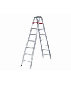 Stepladder - Heavy Duty Double Sided Aluminium - 4 Steps - 1.2m - LASD4