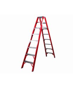 Fibreglass Double Sided Ladder - Industrial A-Frame - 10 Steps - 3.0m - FGSD10