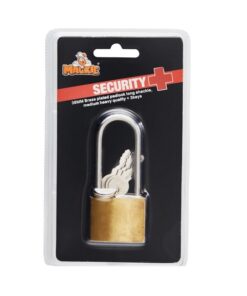 Brass Padlock - Long Shackle - Iron - 38mm - 97031235