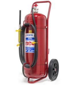 Fire Extinguisher Trolley - Full - Powder - MAP - A, B and C Class Fires - 50kg