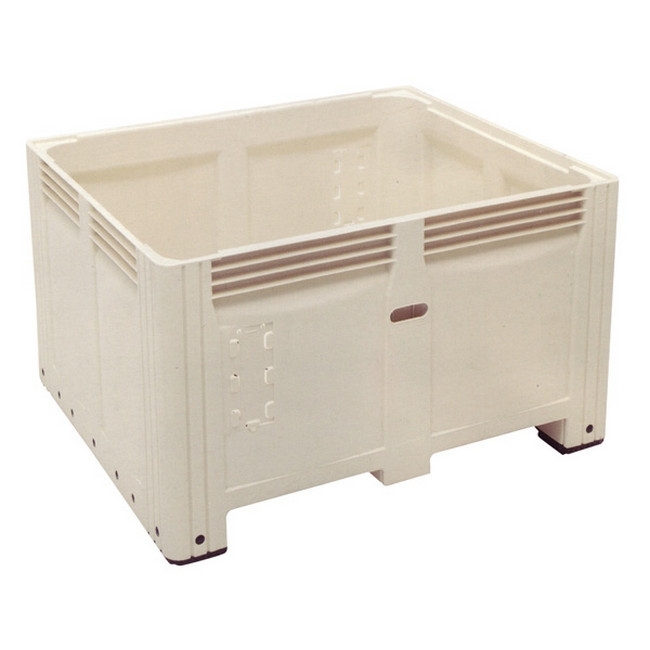 Jumbo Bin 2 Way Entry - Solid - SABS Approved - 803L - Beige - JB2WS