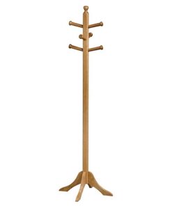 Hat Stand - Contract Wooden Range - 48.5 x 48.5 x 168 cm - Cherry - WAL910CH