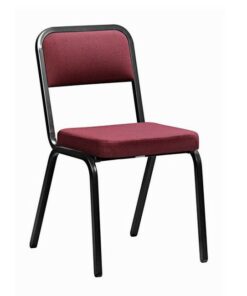 Rickstacker Office Chair - No Arms - 82 x 45 x 56 cm - SE024-burgundy